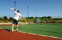 Tennis courts in the Algarve