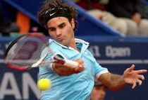 Roger Federer in Portuguese Open Tennis Tournament